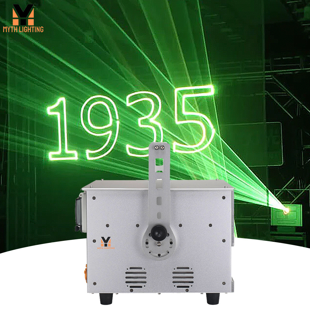 Outdoor Integrated Programmable Pangolin FB4 20w rgb animation ilda laser light