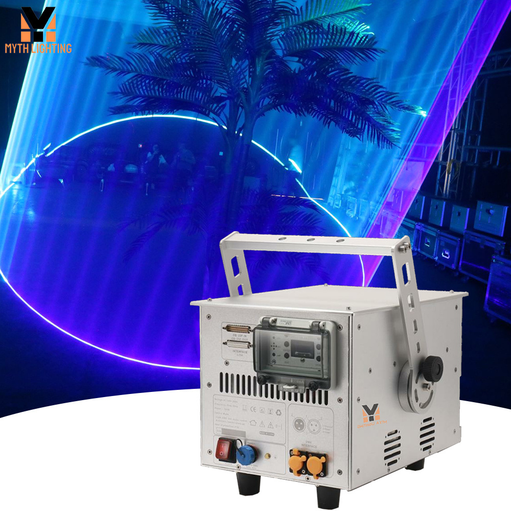 Outdoor Integrated Programmable Pangolin FB4 20w rgb animation ilda laser light