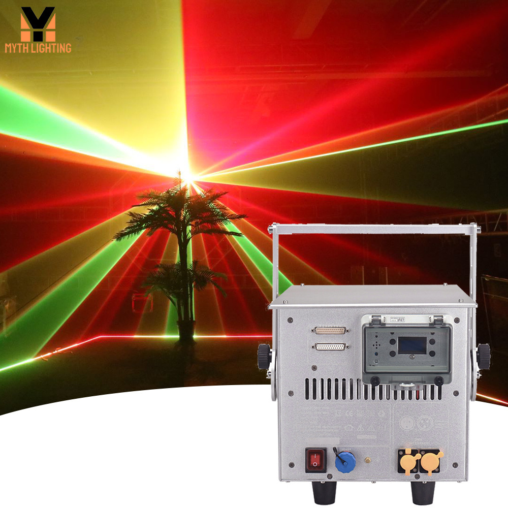 Outdoor Integrated Programmable Pangolin FB4 20w rgb animation ilda laser light