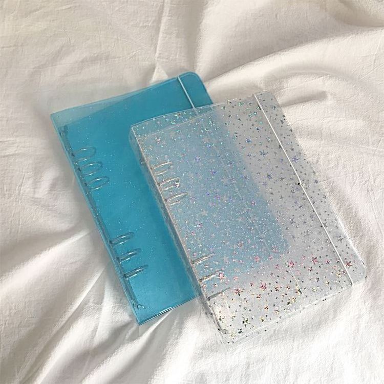 School supplies  A5 binder file folder transparent binder ring office accessories organizer ring binder