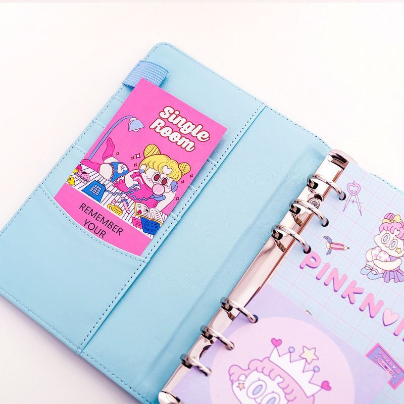 Kawaii Anime Girl Custom Printing Diary Customized Notebook Set