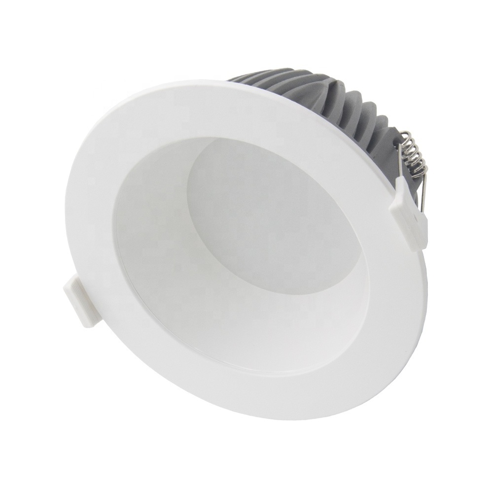 6 inch recessed cob led downlight body housing 185mm commercial downlight parts cut out 165mm