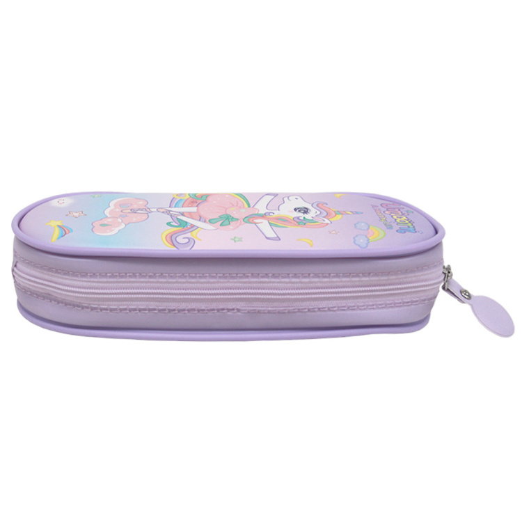 Smiggle Pencil Pouch Bags Cases Pencil Case & Bag Girls Kawaii 3D for Kids Unicorn Shenzhen Plastic BSCI Schools & Offices