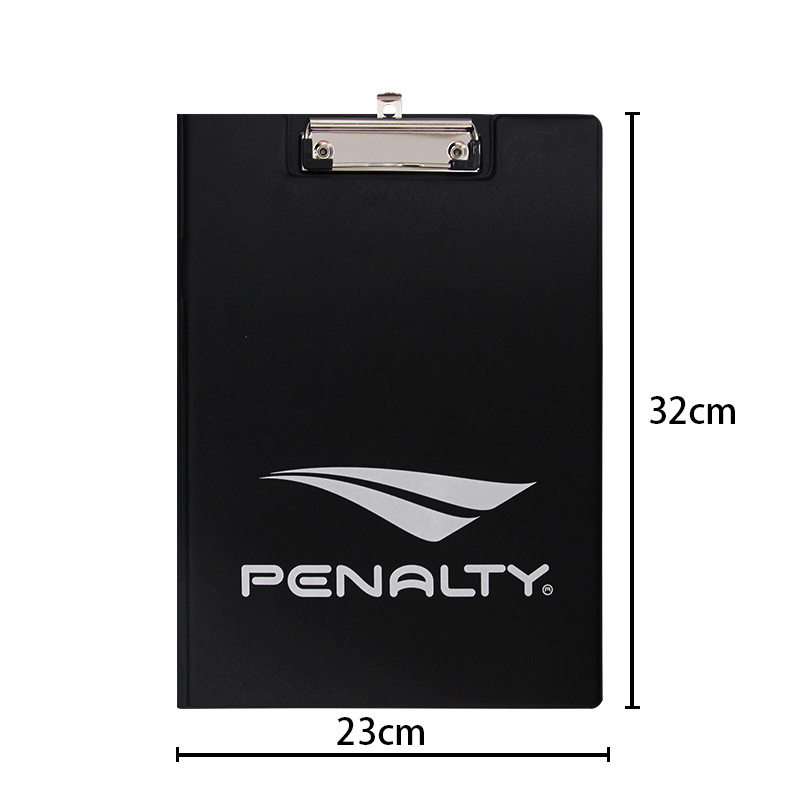 Pu Folding Double Sided Clip board With Pocket Board Clip With Pen For School Hospital Office A4 Foldable Clipboard