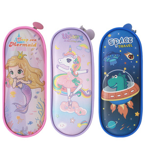 Smiggle Pencil Pouch Bags Cases Pencil Case & Bag Girls Kawaii 3D for Kids Unicorn Shenzhen Plastic BSCI Schools & Offices