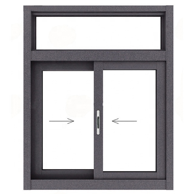 Aluminium sliding window price Philippines office sliding glass window