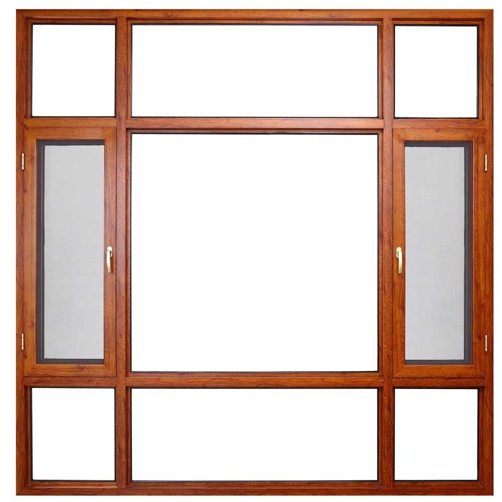 New design picture cheap aluminum double glass  window and door