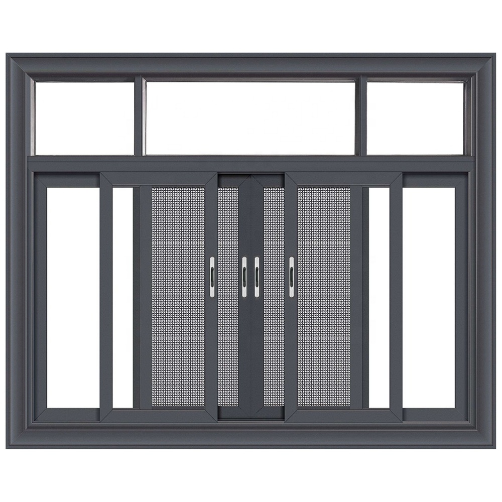 Aluminium sliding window price Philippines office sliding glass window