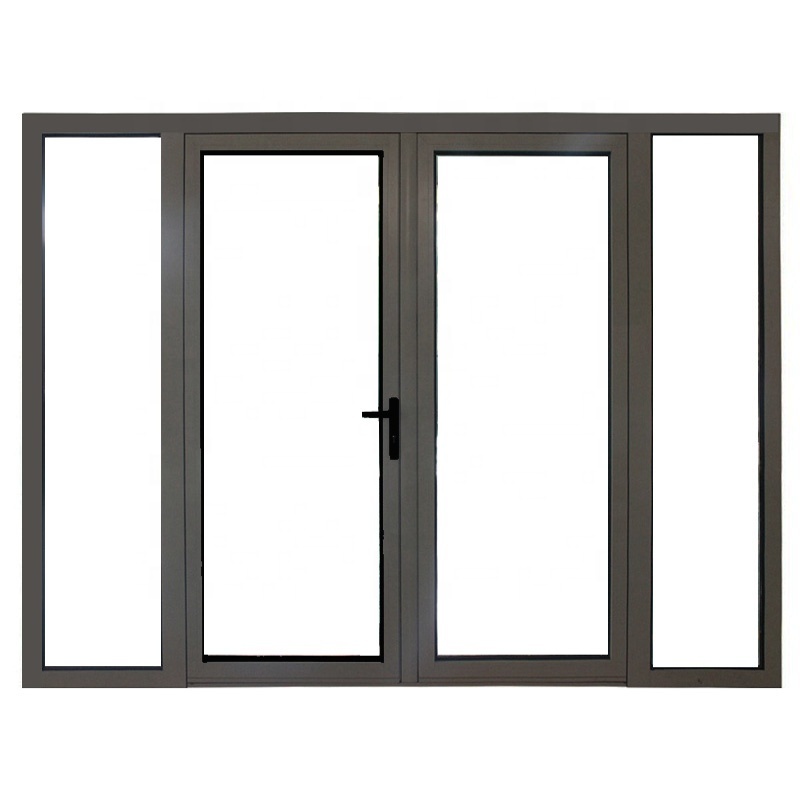 China Manufacturer Custom Design Office Glass Doors Aluminum Swing Door