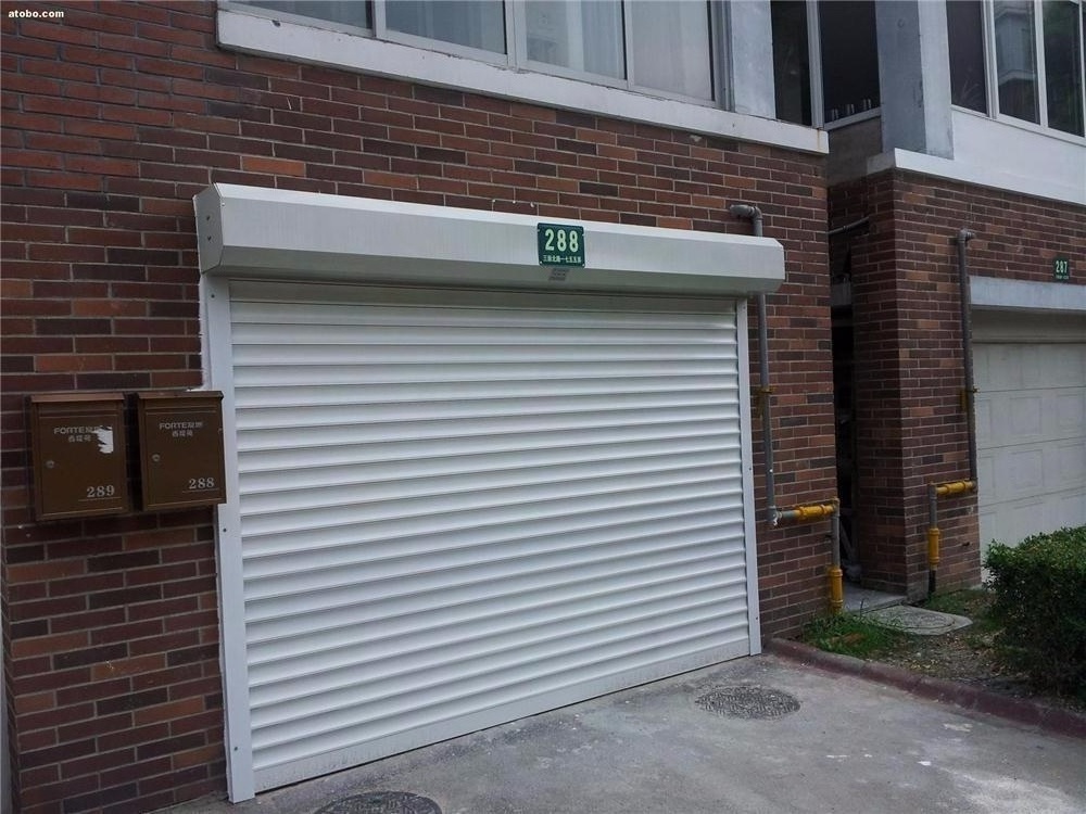 16x8 garage door automatic roll up  garage door roller shutter door