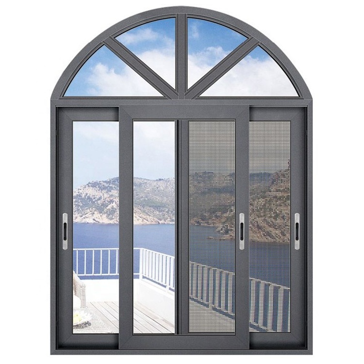 Thermal Break/Broken Bridge Aluminum Alloy Window/Aluminum Profile Sliding Windows