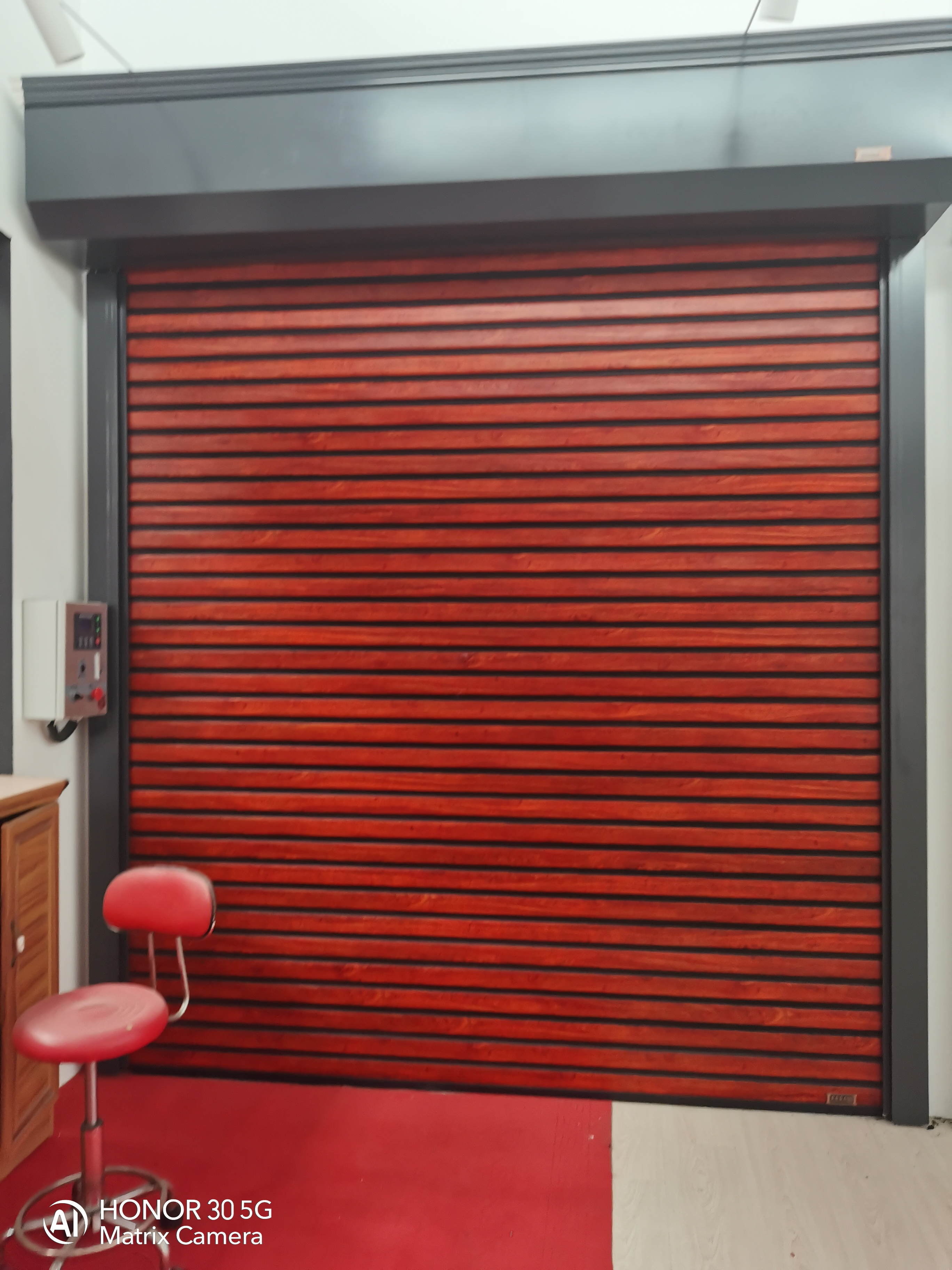 16x8 garage door automatic roll up  garage door roller shutter door