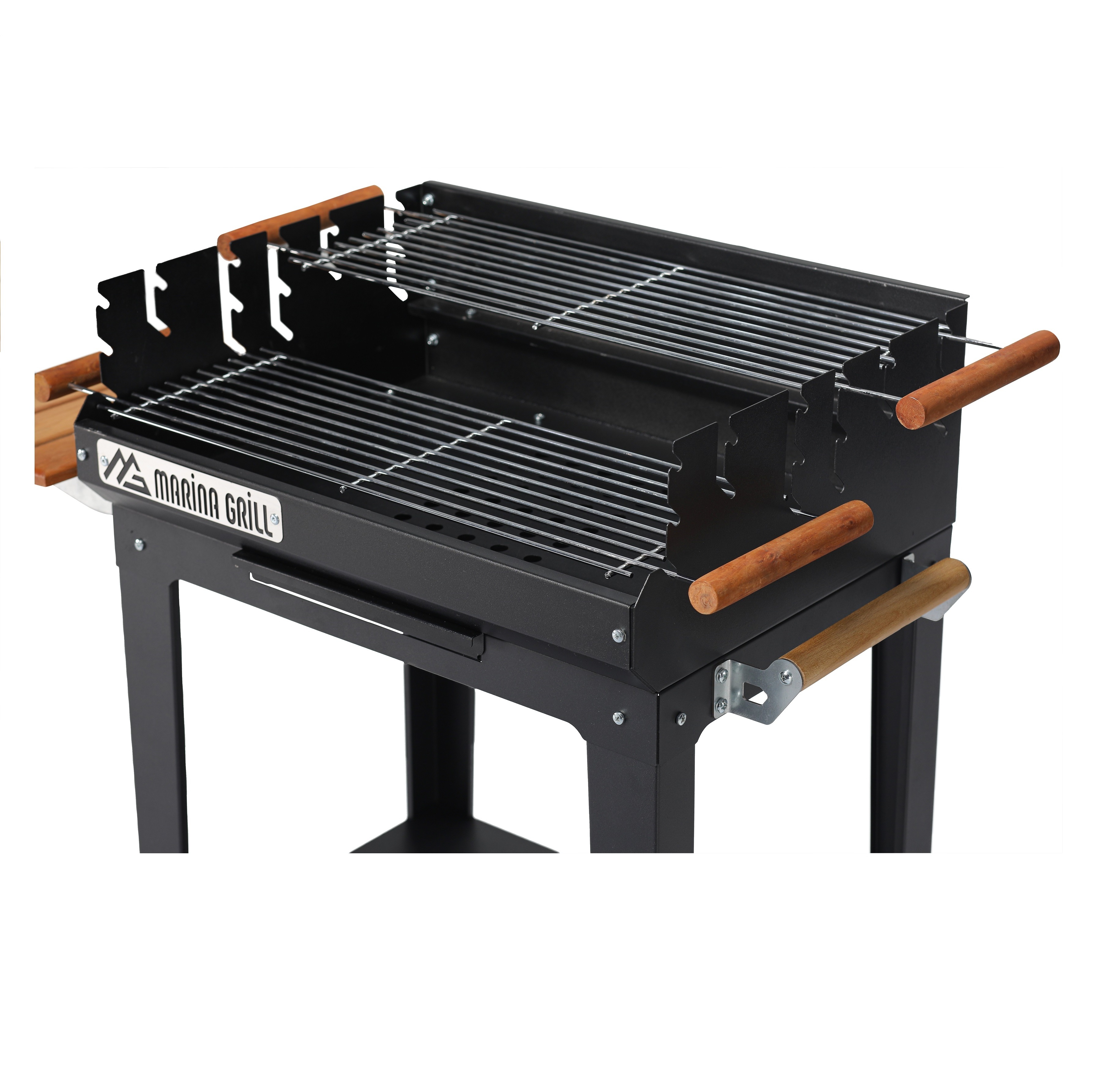 Outdoor Barbecue Grill Black Color High Quality Premium Portable and Convenient - Made in Turkey