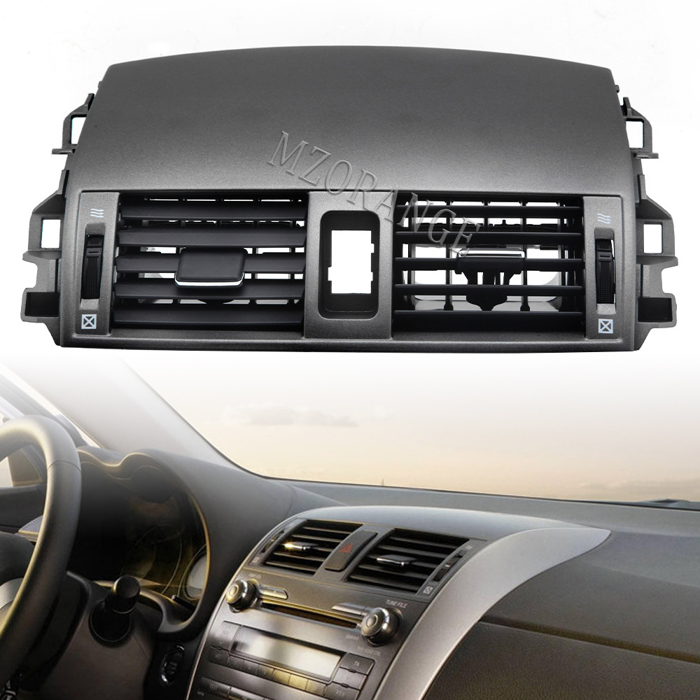 Car Front Dashboard Center Air Vents Air Condition Outlet Vent With Gear For Toyota Corolla 2007 2008 2009 2010 2011 2012 2013