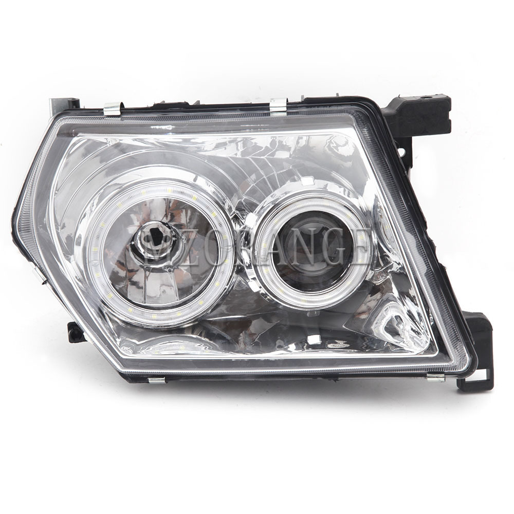 Wholesale Auto Parts A Pair LED Light Car Headlight Angel Eyes Head Light For Nissan Patrol Y61 2001 2002 2003 2004