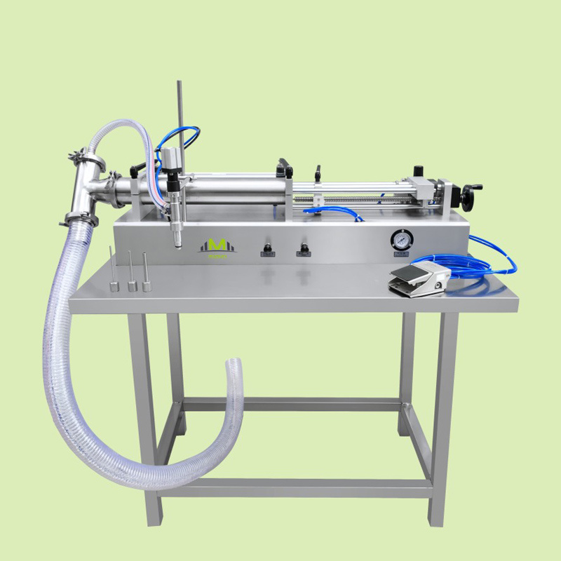 MIZIHO semi automatic filling Machinery RYO-MINI-III liquid soap shampoo automatic liquid filling machine