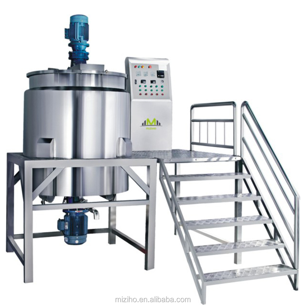 500L mixing tank liquid soap making machine,industrial liquid detergent production line