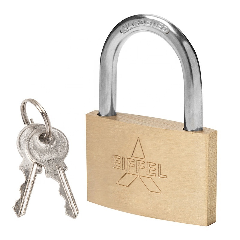 Thin copper padlock can customize door locks, warehouse locks, cabinet locks outdoor locks for direct sales