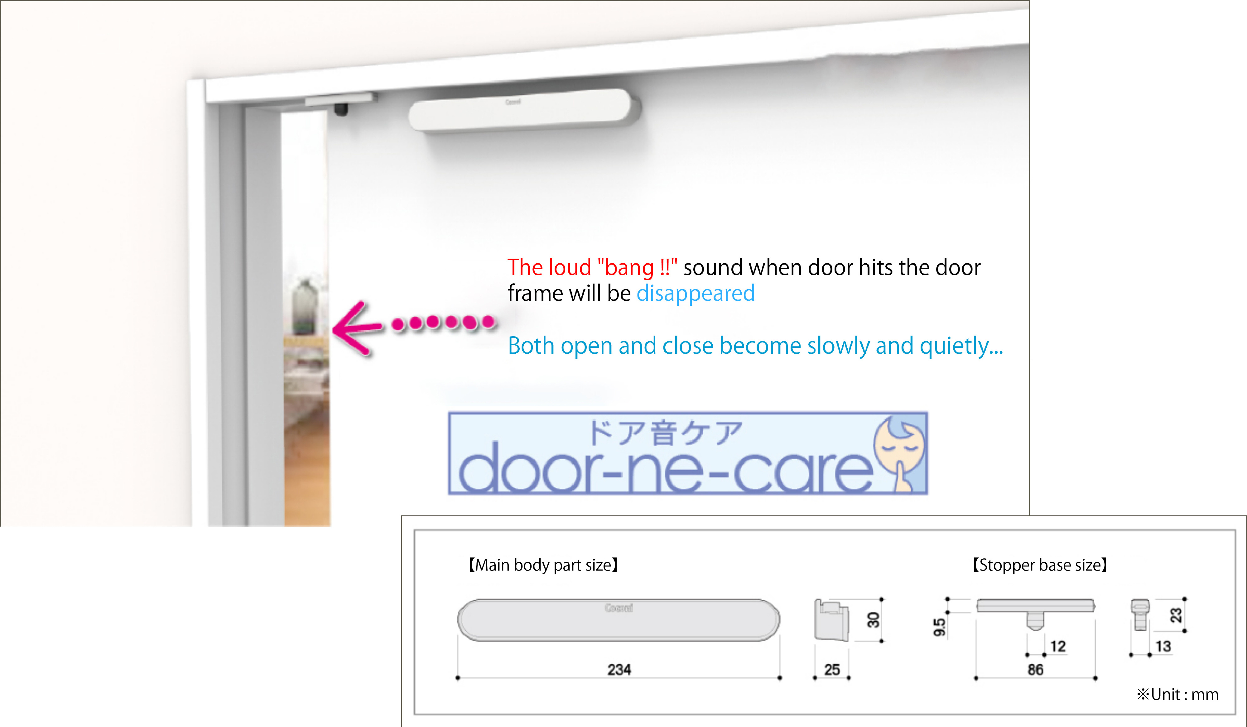 Slide door soft closer door open close softly silence easy installation mounted with double adhesive tape reliable safety goods