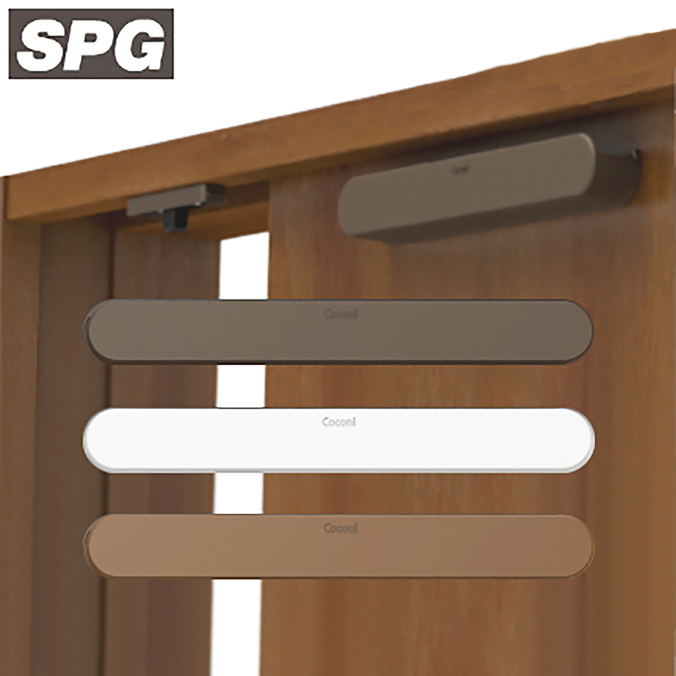 New interior item Sliding door soft closer smart stopper wooden glass wardrobe kitchen automatic sliding door system