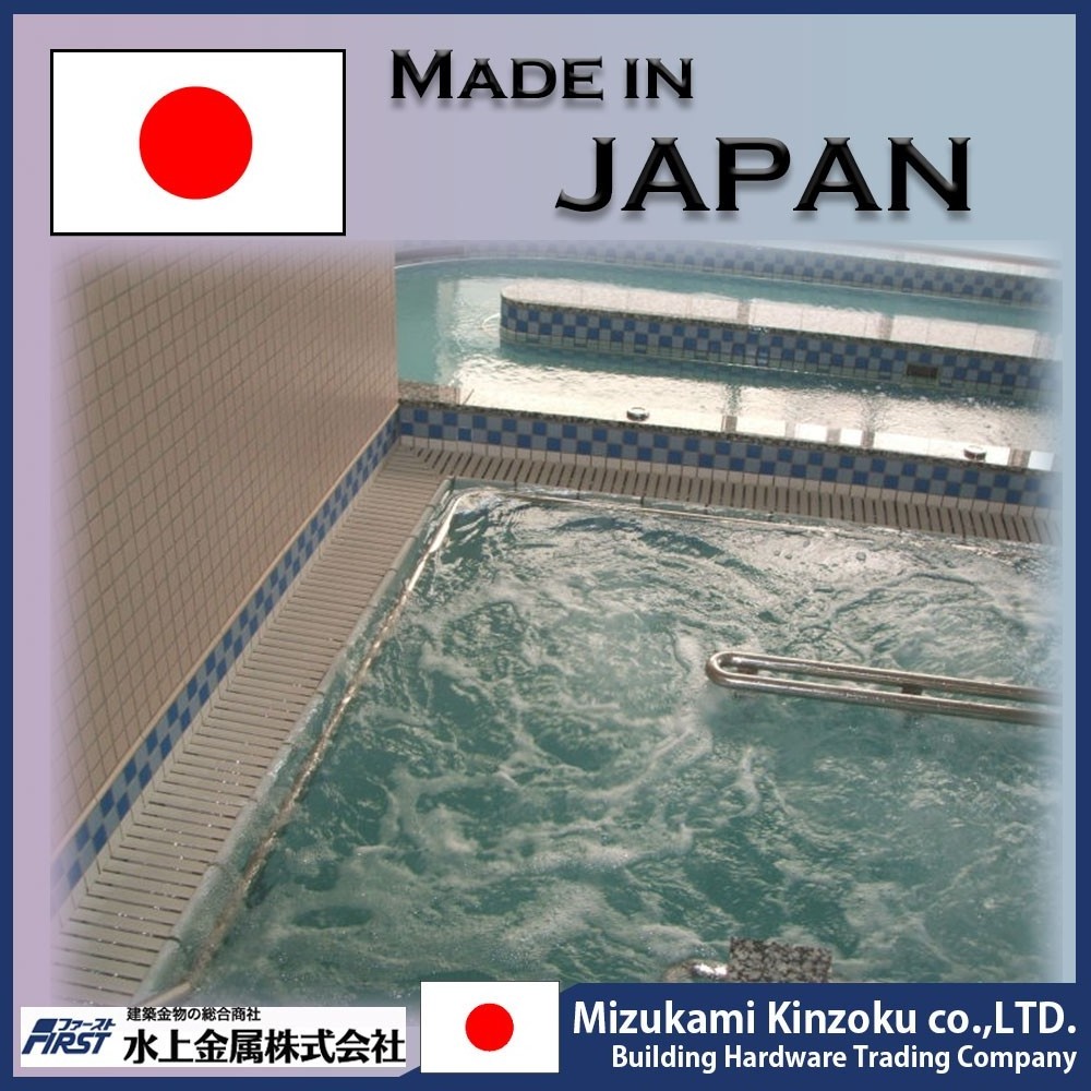 bendable and convenient drain grating cover with high durability made in Japan