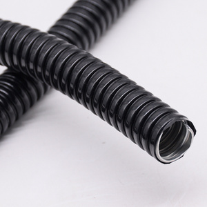 Flexible Conduit Stainless Steel Liquid Tight Waterproof Flexible Pipe Electrical PVC Coated  Conduit