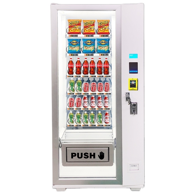 Mjaya OEM/ODM Customized 36 Selections Drinks Snacks Beverage Business Vending Machine for Sale