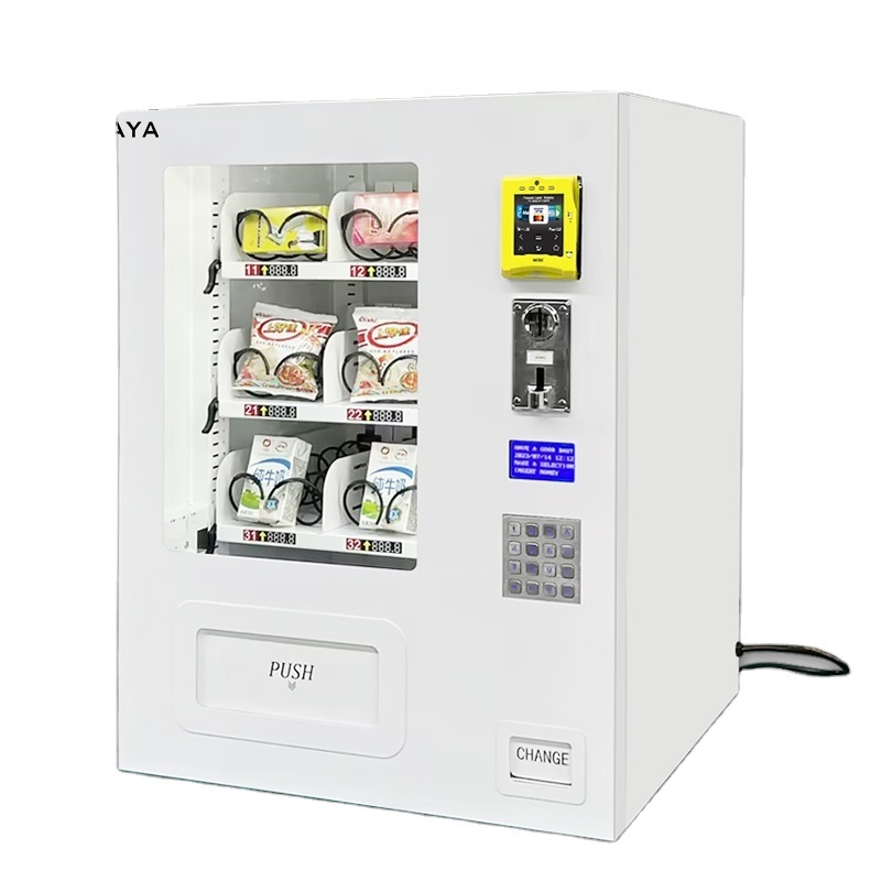 Tabletop Credit Card Small Beverage and Snack Giving Change Desktop Vending Machine