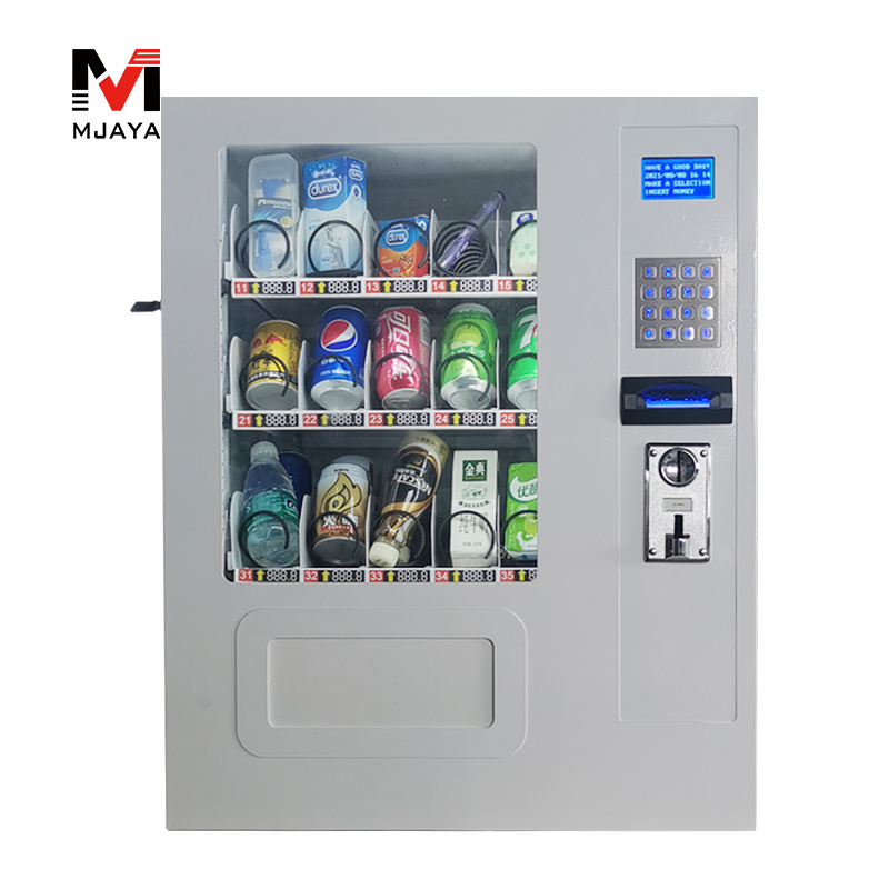 Tabletop snack vending machine, vending dispenser with coin acceptor bill acceptor credit card MDB/DEX