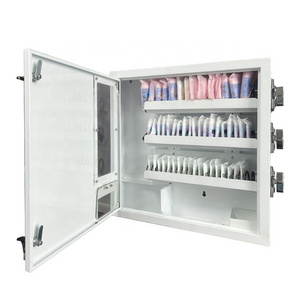 Public washing room use wall mounted  Automatic Sanitary Pad tampon Mechanical Vending Machine