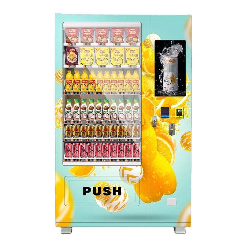 hot sell automatic snack drink smart cheap combo vending machine for sale