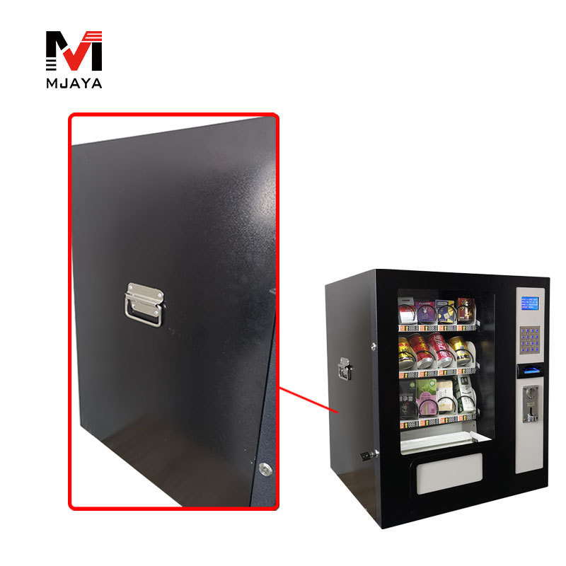 With coin and bill payment tabletop snack vending machine/food vending machine/mini vending machine