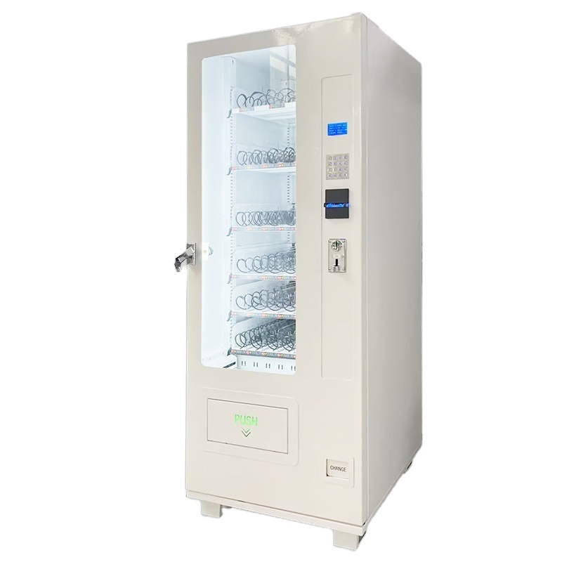 OEM&ODM custom made drinks  snacks beverages vending machine self service vending machine