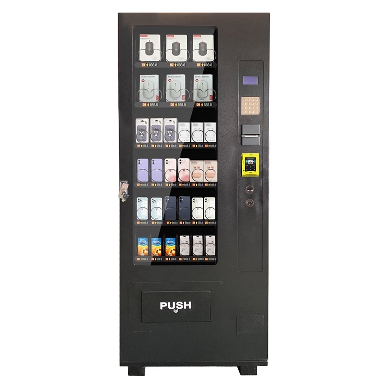 combo vending machine for cellphone mobile phone shell mouse earphone charger electronic products