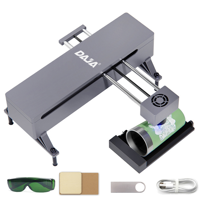 DAJA DJ7 Laser Engraving Machine 5W Portable Small Mini APP Control DIY CNC Laser Engraver Cutter for Wood Plastic DIODE Mr. No