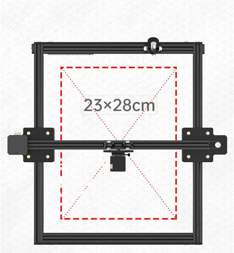 DAJA D3 Laser Engraving 5/7/15/20 Watt Large Working area For Different Material Mr.carve Laser Engraver Marking Machine