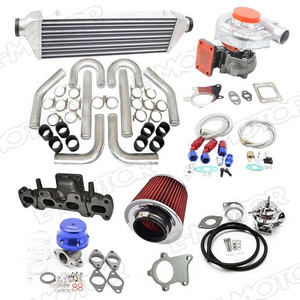 Mazda Miata NB MX-5 NA8 NB IC PK WG BOV Manifold+intercooler T3/T4 Turbocharger Kit 1.8L NA8 / Toyota Standard Turbo Kit B18