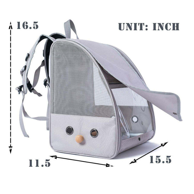 Wholesale Portable Pet Bird Backpack Breathable Bird Cage Travel bag Parrot carrier Backpack Pet bags