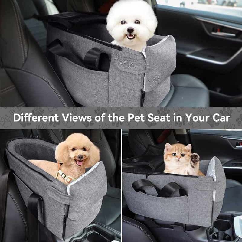 Wholesale Pet Dog Car Seat  Center Console Dog Car Seat Shoulder Strap  Pet Travel Bag Pet Supplies