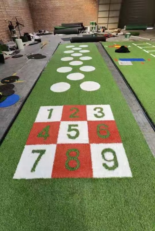 Professional Customized design artificial grass for gym artificial grass & sports flooring artificial grass turf