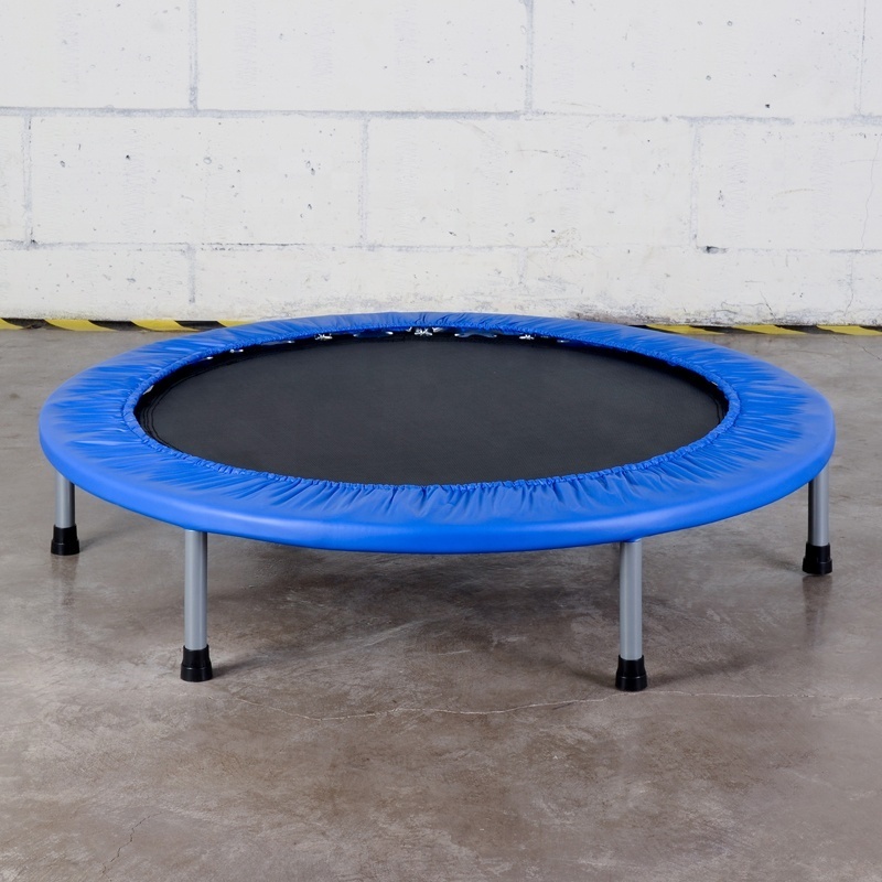 Stable & Quiet Workout Jumping Rebounder Round Indoor Small Mini Fitness Trampoline