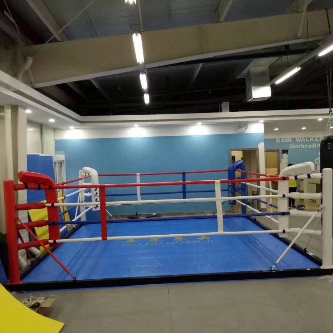 factory  Customized Standard floor boxing ring  boxing ring for sale, kickboxing, mma ring for sale