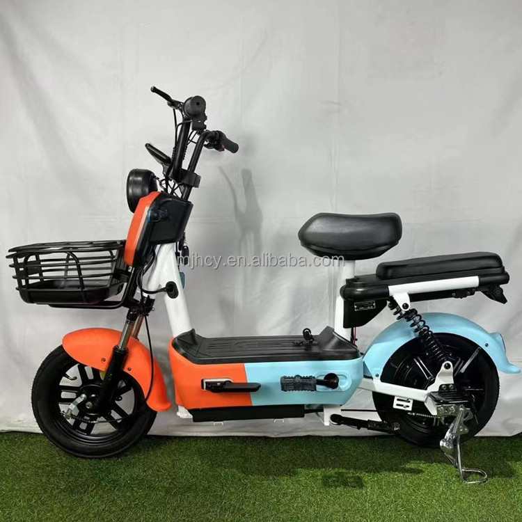 48v 350w Cheap Electric Bike Girls Cute Hot Sale 350w Electric Scooter with Chilwee 48V12Ah Lead Acid Battery