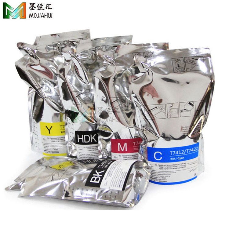 1000ml dye sublimation ink bag With chip  for EPSON surecolor SCF7100 F7200 F9200 F9360 F6270 F7270 F9270 F9330 printers