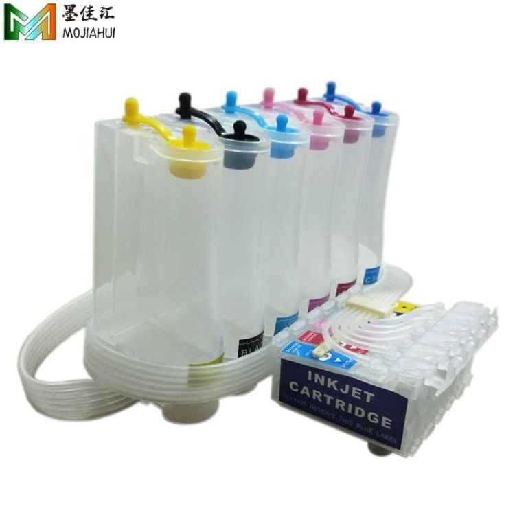 T0851N-T0856N Continuous Ink Supply System For Epson 1390 T60 R330 Printer CISS T0851N Ink Cartridge