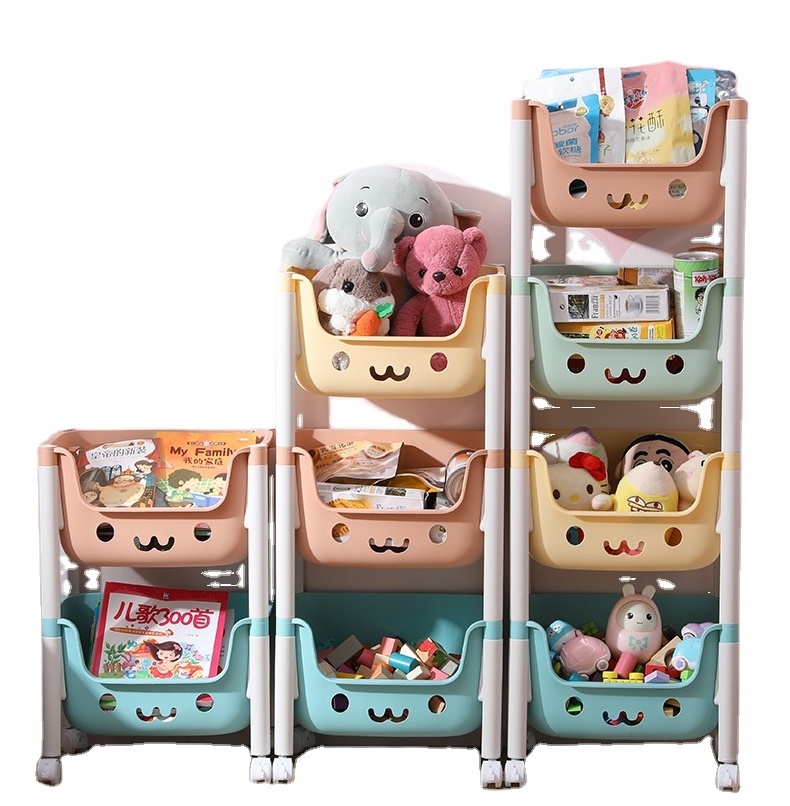 Bathroom baskets for towels and clothes storage shelf for organization living room cartoon shape baby toy organizer bins