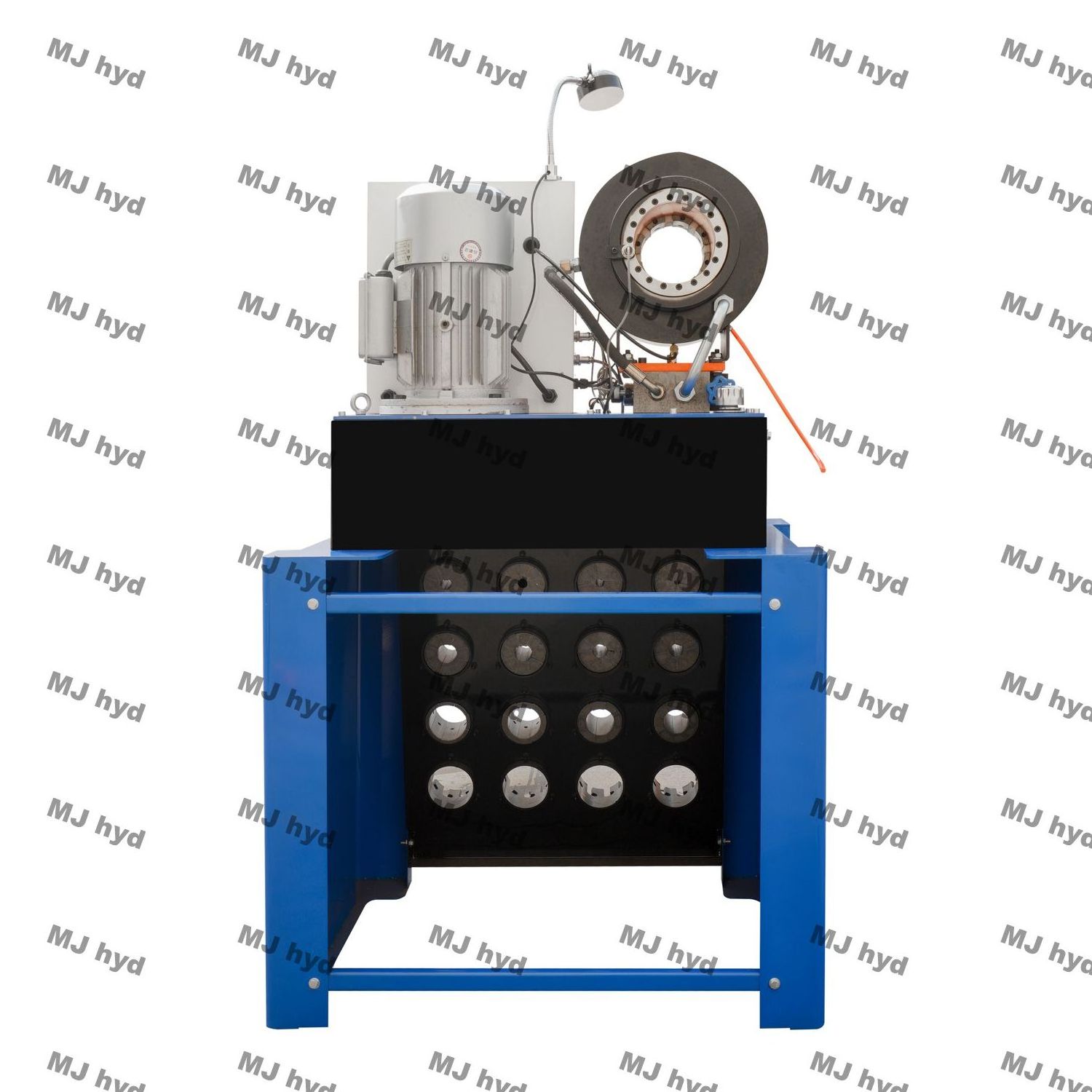 Automatic 2'' 4sh rubber pipe crimper P32 DX68 4KW used excavator high pressure hydraulic hose crimping pressing machine price