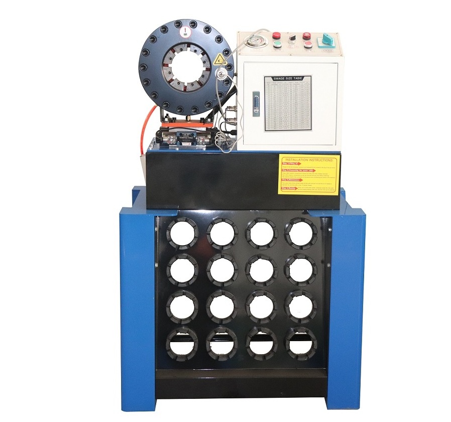 1/4-2inch 3-8inch hydraulic pipe press Ferrule crimper pressing high pressure hose crimping machine for sale price