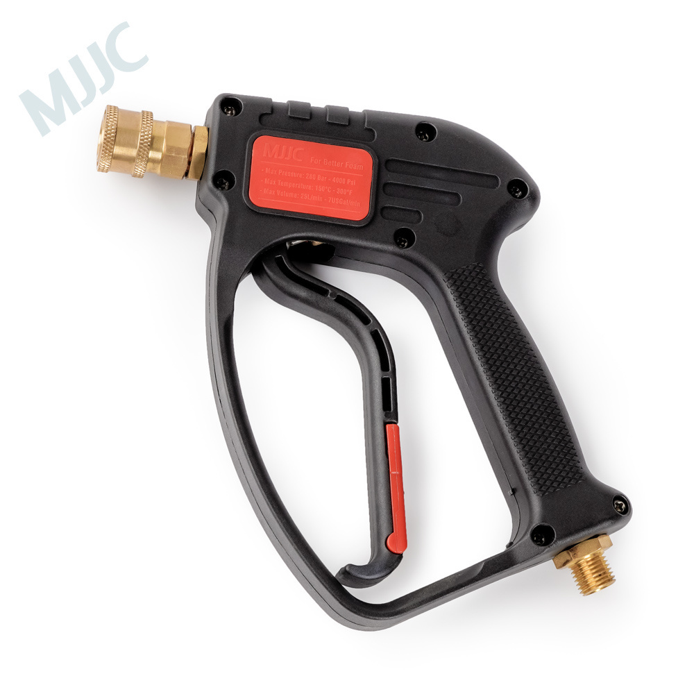 MJJC Car Detailing Snow Foam Lance Cannon Pro Kit with High Pressure Trigger Gun M14x1.5mm Male Thread Connector