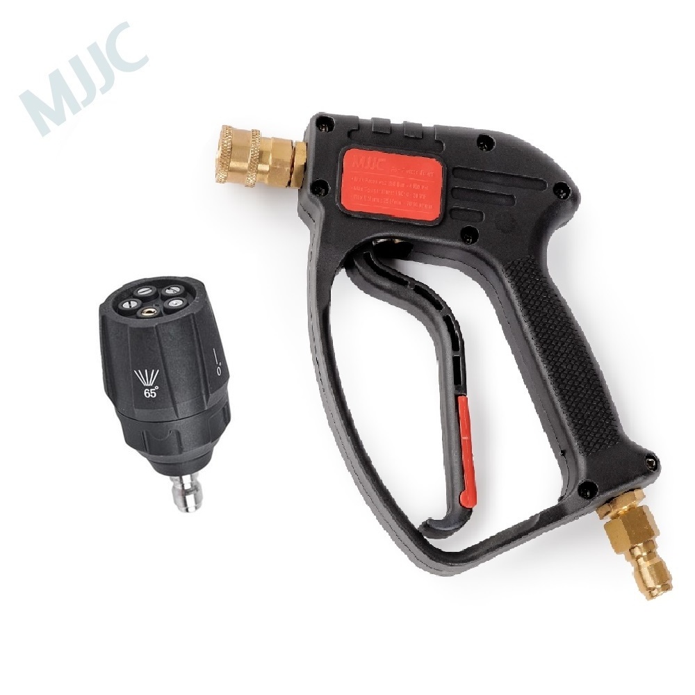 MJJC High Pressure Trigger Gun 3/8 inch Quick Connector with pressure washer foam gun snow foam cannon lance